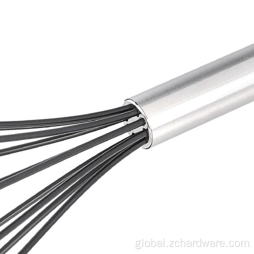 Professional Stainless Steel Whisk Kitchen Silicone Wire Stainless Steel Balloon Whisk Beater Supplier